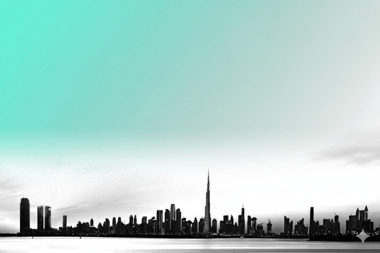 City skyline background
